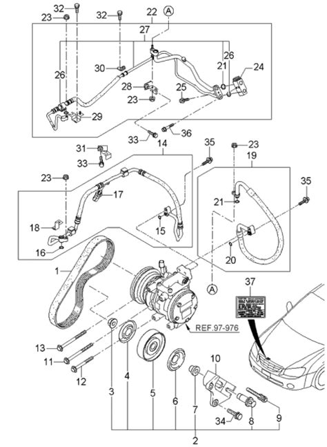 bracket tension pulley mounting part number 977052d510|HYUNDAI 977052D510 BRACKET.